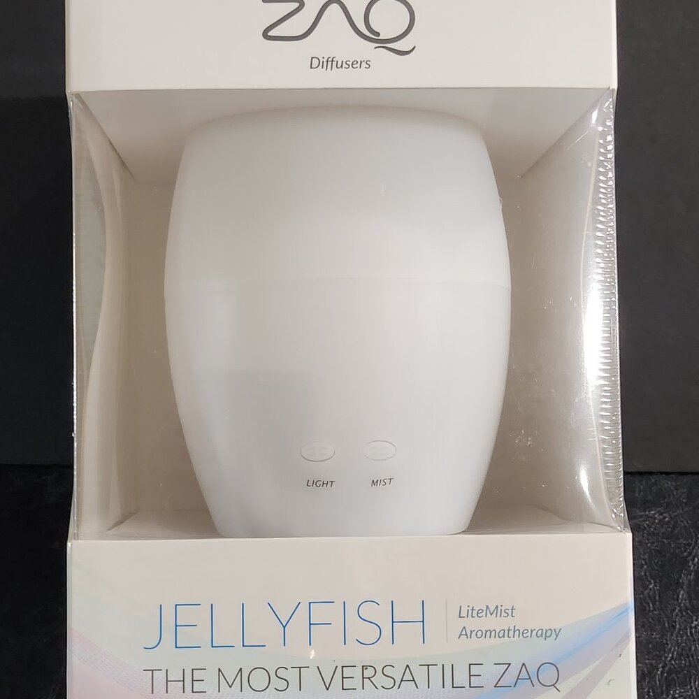 New Zag Jellyfish Essential Oil Diffuser Nightmist Ultrasonic Aromatherapy
